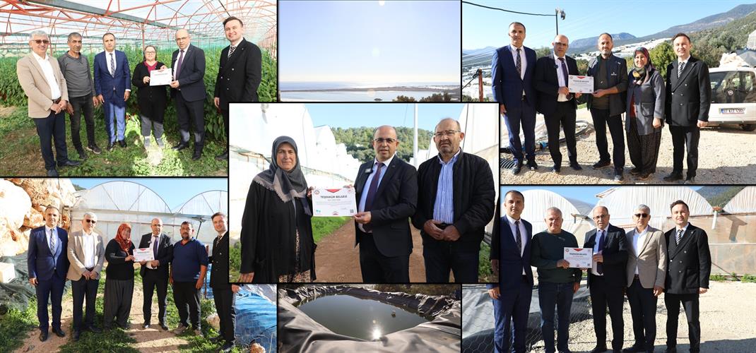 TARIMDA YAĞMUR SUYU HASADI