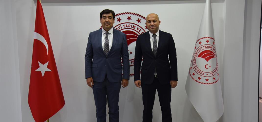Kırgızistan Cumhuriyeti Antalya Başkonsolosu Rustam Koshonov İl Müdürü Gökhan Karaca’ya ziyarette bulundu.